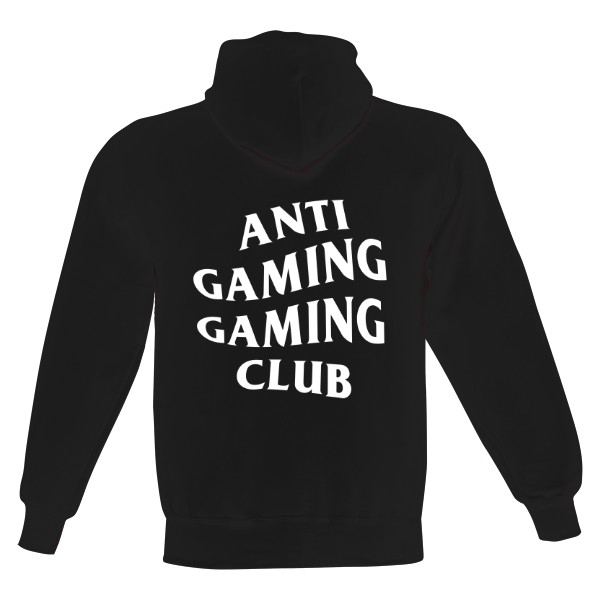 Anti Gaming Gaming Club - černá
