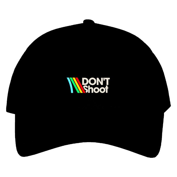 Kšiltovka s potiskem Arc Raiders - Don't shoot - kšiltovka černá